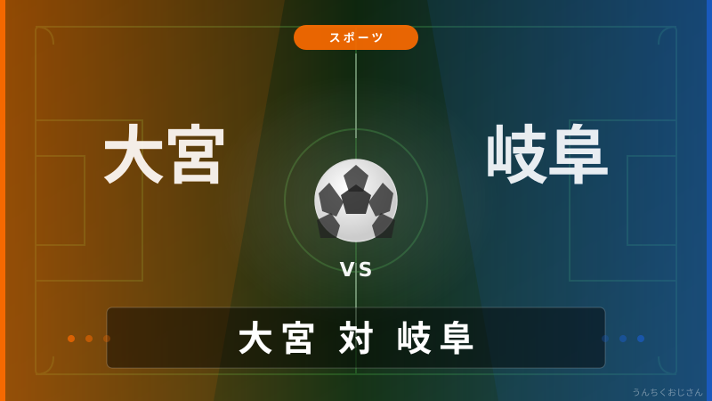 大宮vs岐阜の上位決戦、おじさんが熱く語ってやろう！