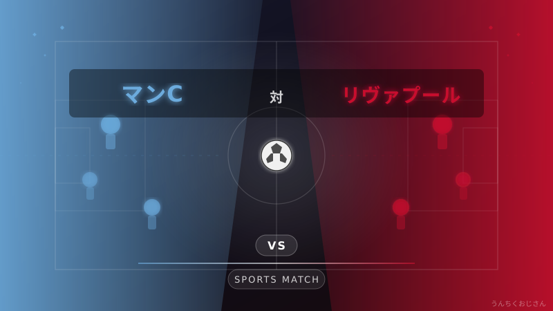 マンCvsリヴァプール FA杯準々決勝、おじさん的徹底解説してやろう