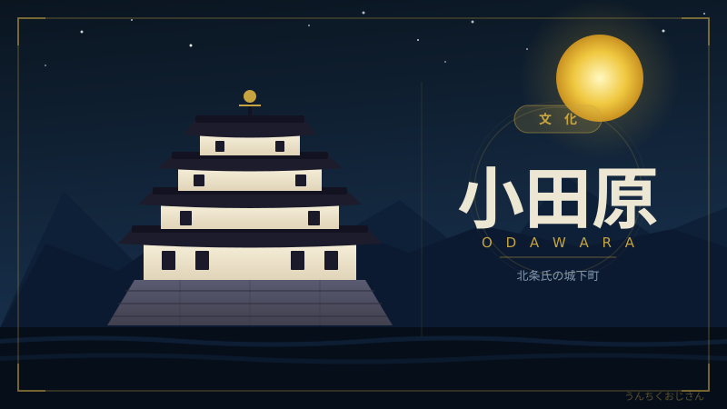 小田原の底力、おじさんが本気で語ってやろう