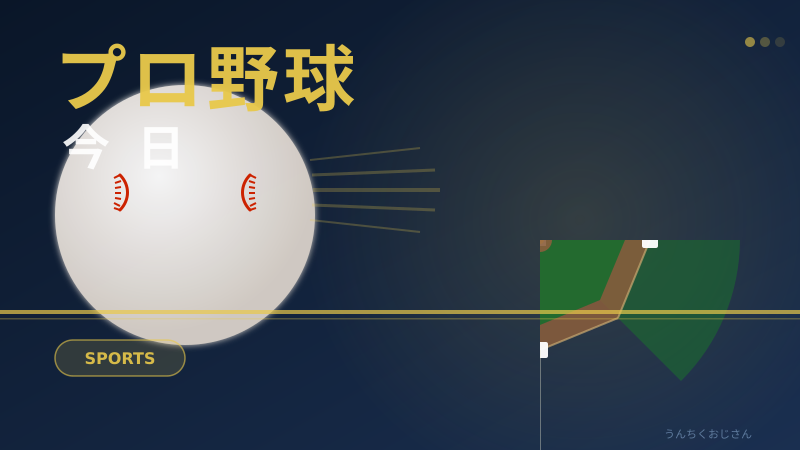 プロ野球の開幕戦、始球式の裏側をおじさんが語るぞ！