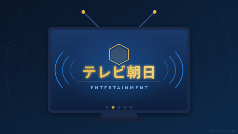 テレビ朝日の裏側、おじさんが語り倒してやろう
