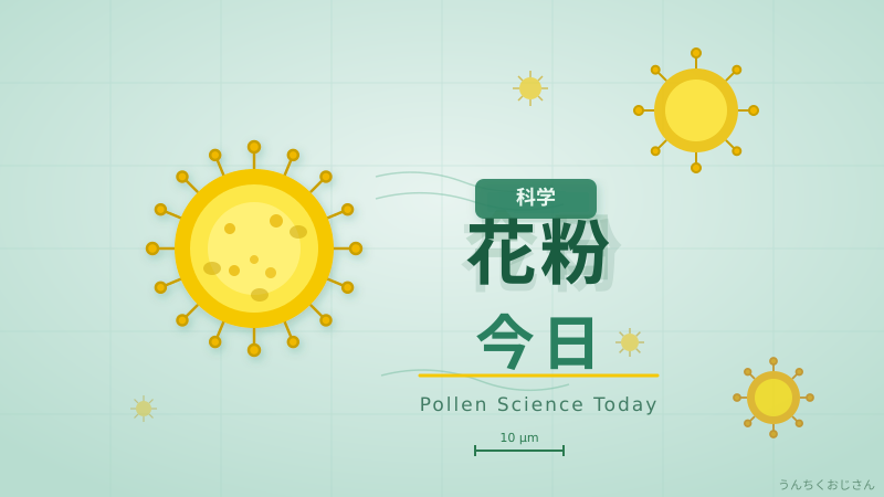 今日の花粉、おじさんが徹底解説してやろう！