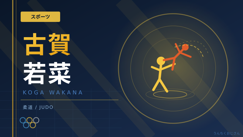 古賀若菜、決勝の涙よ…おじさんが語る「柔道の血」の話