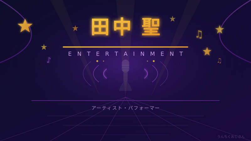 田中 聖の波乱万丈な人生、おじさんが全部語ってやろう
