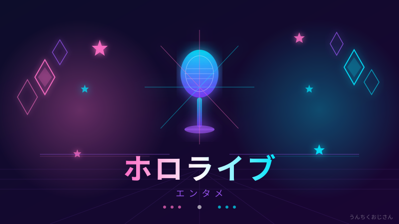 ホロライブってどんな世界なんだ？おじさんが本気で調べてみたぞ