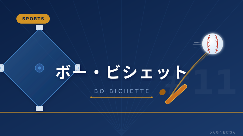 ボー・ビシェットの不振、おじさんが全部解説してやろう