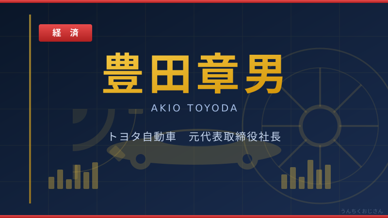豊田章男という男、おじさんが本気で語ってやろう