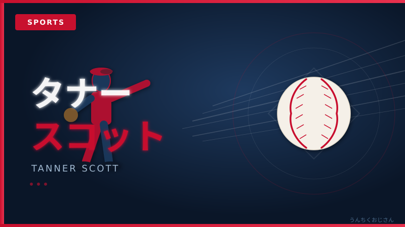 防御率6.48から大復活！タナー・スコットの話、おじさんが全部語ってやろう
