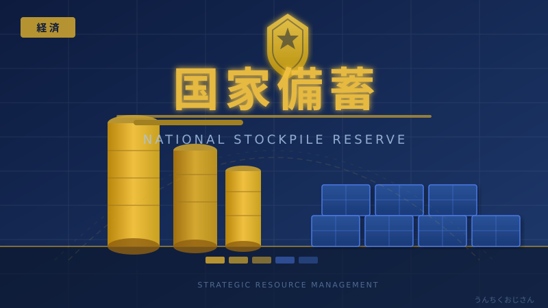 国家備蓄の話、おじさんが全部教えてやろう