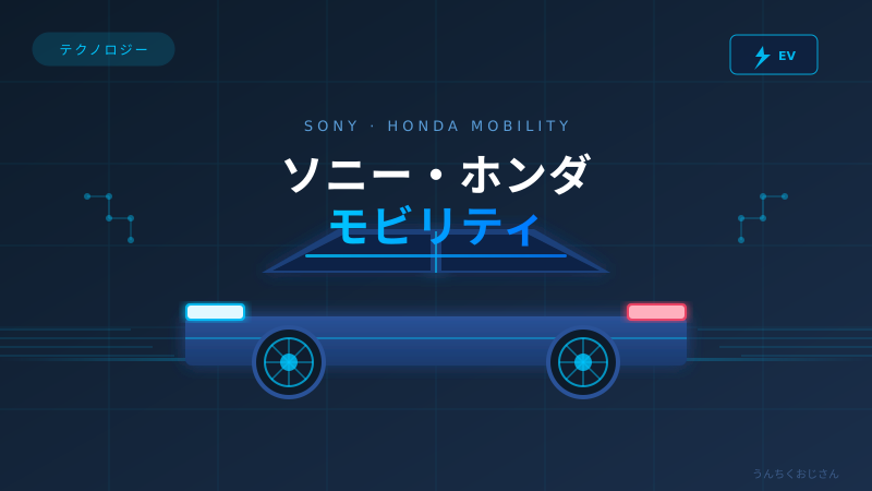 ソニー・ホンダモビリティ、まあ聞いてくれよ——この合弁会社の行方