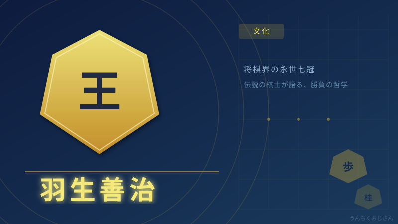 羽生善治の底力、おじさんが全部解説してやろう