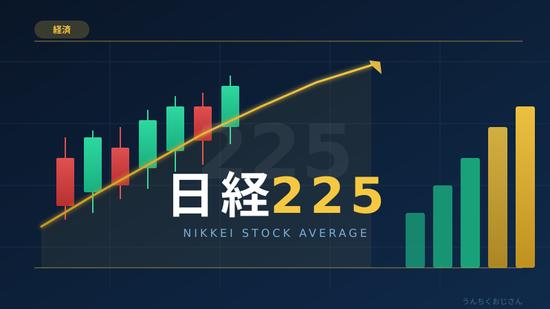 日経225の裏側、おじさんが全部教えてやろう