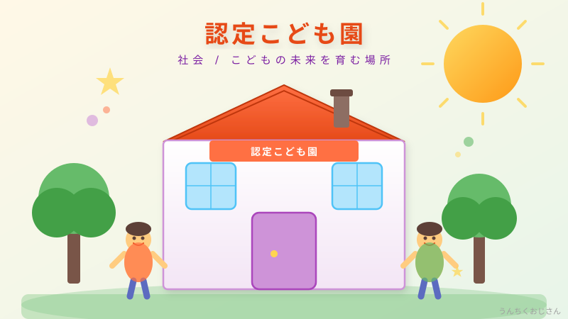 認定こども園の実態、おじさんが全部教えてやろう