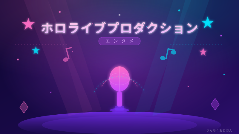 ホロライブプロダクション、おじさんが全部教えてやろう！