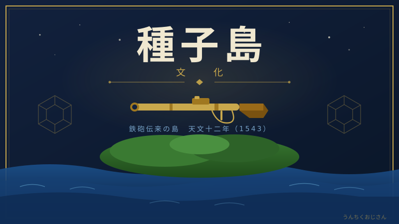 種子島の話、おじさんが全部まとめて教えてやろう