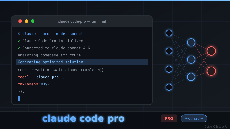 Claude Code Proプランのことをおじさんがぜんぶ教えてやろう