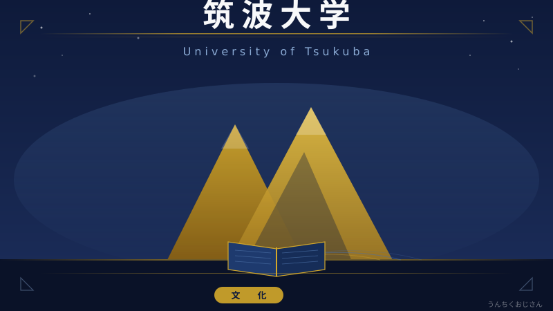 筑波大学の底力、おじさんが全部教えてあげよう