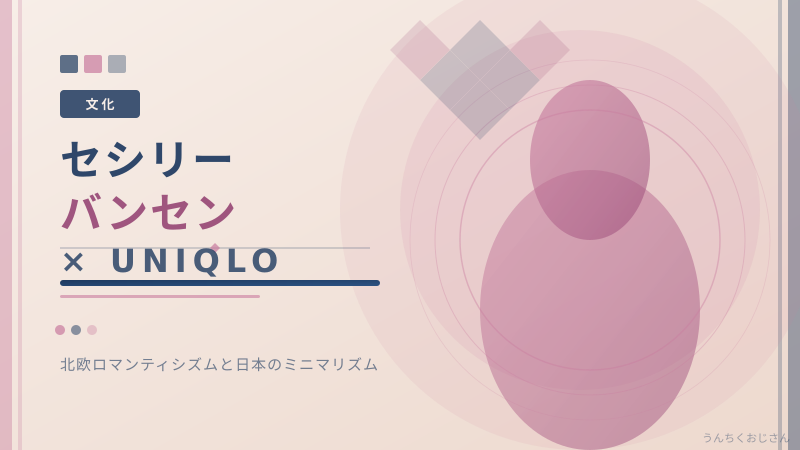 ユニクロ×セシリー バンセン、このコラボの誕生秘話を教えてあげよう