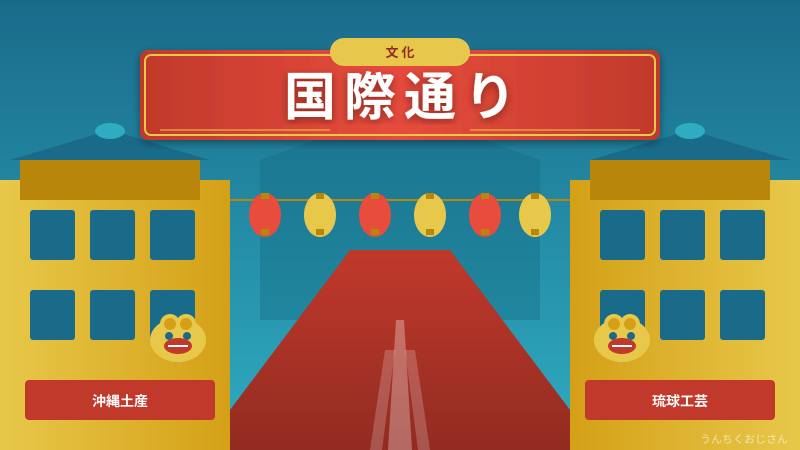 国際通りの真実、おじさんが全部教えてあげよう