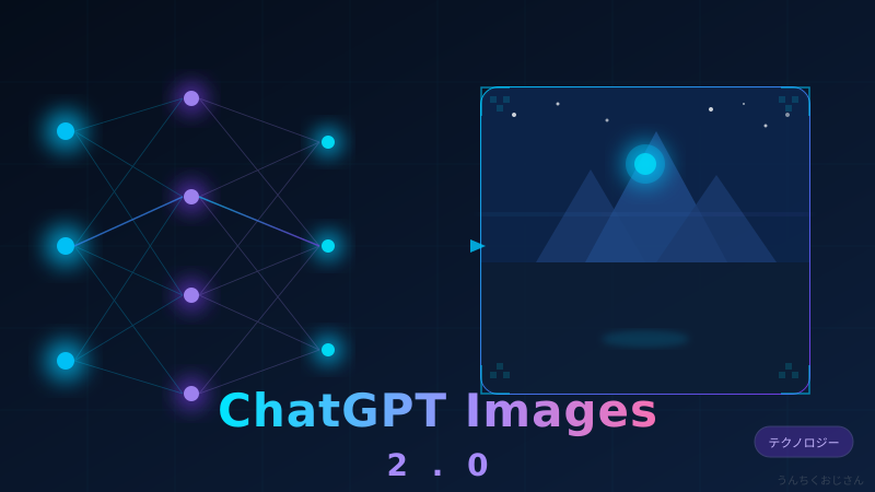 AIが「考えて」絵を描く時代が来たぞ！ChatGPT Images 2.0を解説