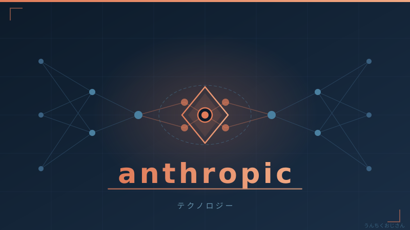 Anthropicの裏側、おじさんが全部教えてやろう
