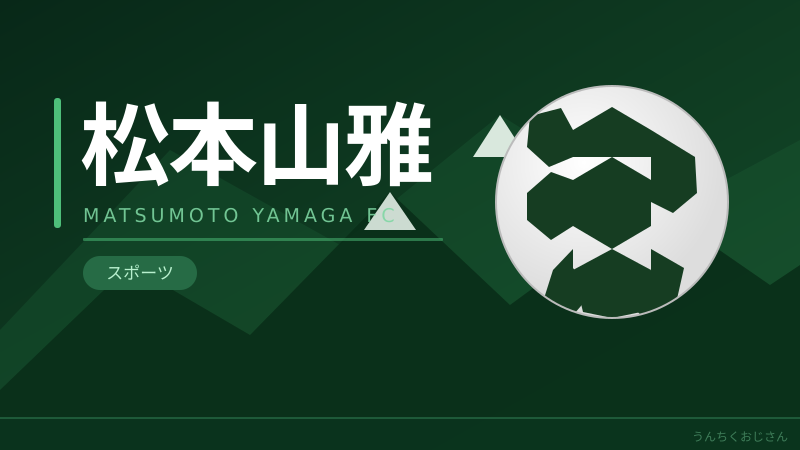 松本山雅FCがアツい！信州の雄が歩む波乱万丈の道を語ろうじゃないか