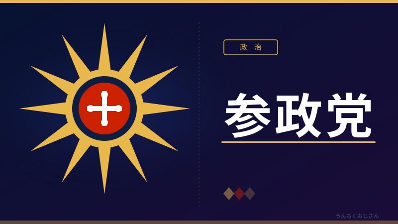 参政党の快進撃、その裏側をおじさんが語ってあげよう