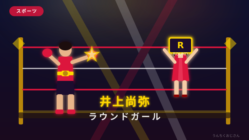 5万5千人が見た！尚弥戦ラウンドガールをおじさんが全員紹介するよ