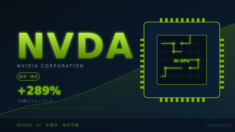 NVDAの裏側、おじさんが全部教えてあげよう