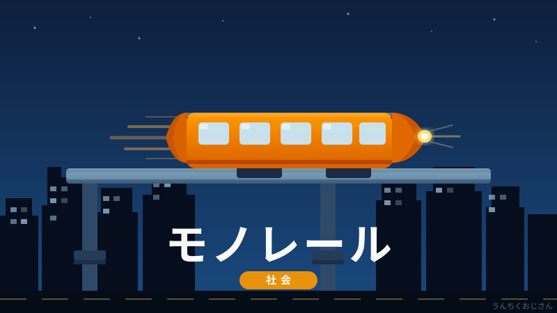 まあ聞いてくれよ！モノレールの意外に深い話