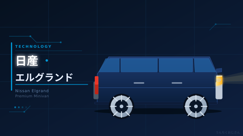 新型エルグランド、おじさんが全部語ってやるよ！