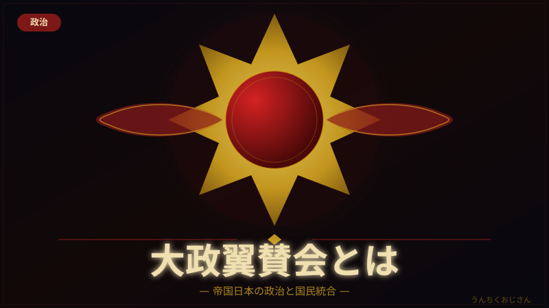 大政翼賛会の正体、おじさんが全部語ってやろう