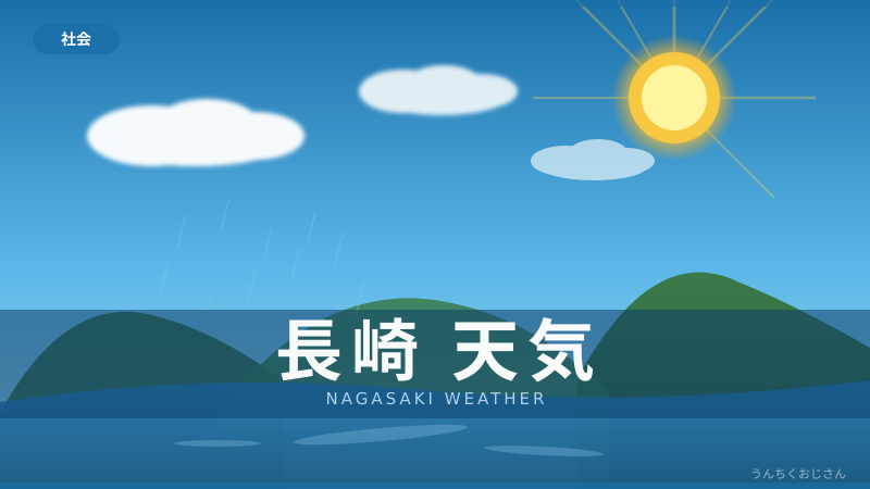長崎の5月が観測史上最高気温！おじさんが語る異常な暑さ