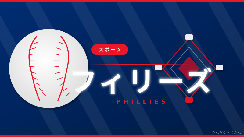 ボーム復活！フィリーズ大反攻の舞台裏をおじさんが語ろう