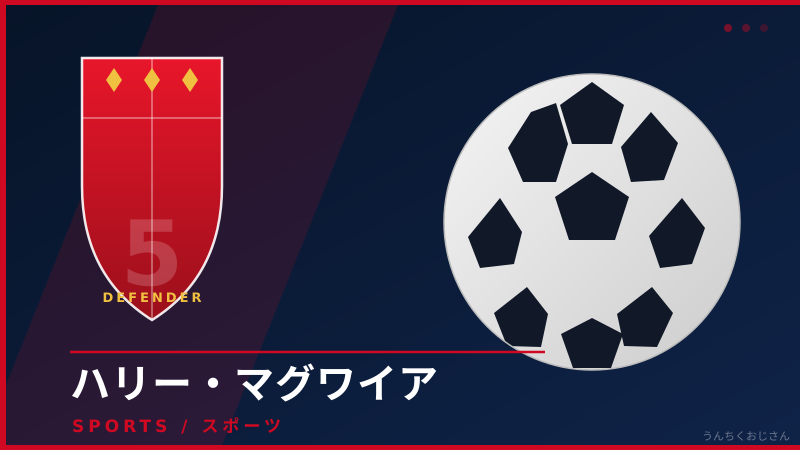 マグワイアのW杯落選、おじさんが全部語ろう